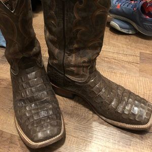 Anderson bean square toe boots